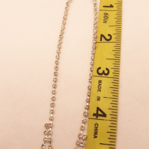 Vintage Style Aurora Borealis Teardrop Necklace - Picture 5 of 6